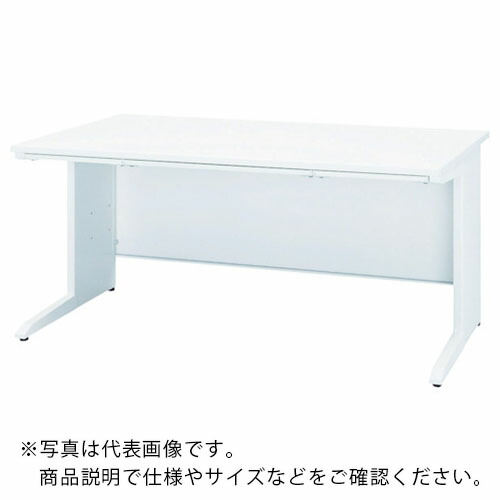 トヨスチール ( トヨセット ) 平机 間口1400×奥行700×高さ720 ホワイト ( 50SBH-147HWW )