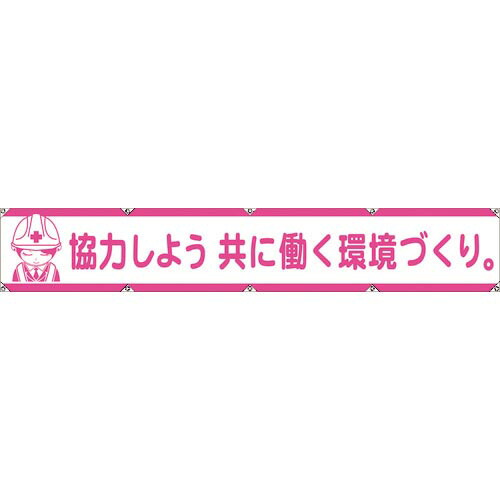 グリーンクロス 大型よこ幕天使の都市-005 協調主義しよう共に働く周囲の状況づくり ( 1148000105 )