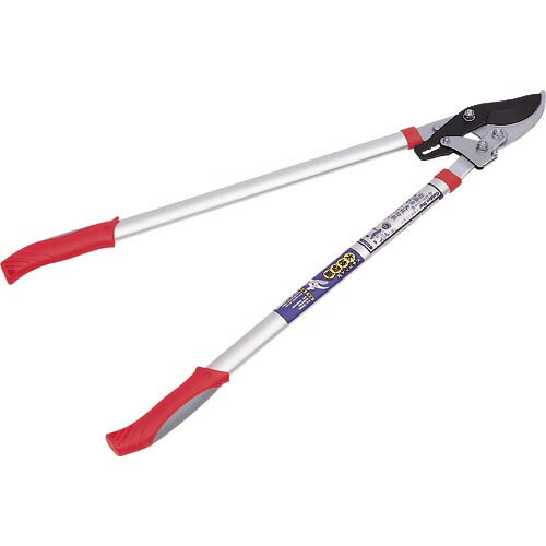 【SALE価格】GS ( キンボシ ) 新型アルミ柄超強力太枝切鋏(ラチェット式) ( 2044 )