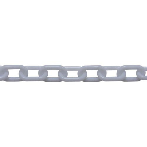 ニッサチェイン プラスチックチェイン 白 4mmX30M ( PW40 WHITE )