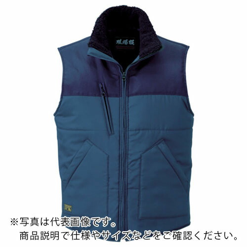 XEBEC ( ジーベック ) 223 現場服 防寒ベスト LL 紺 ( 223-10-LL )