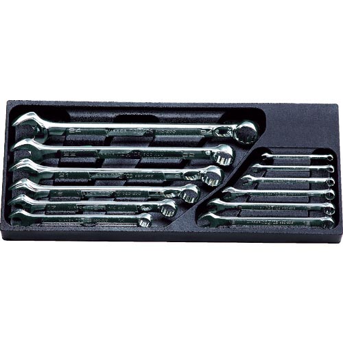 【SALE価格】nepros ( 京都機械工具 ) コンビネーションレンチセット(12本組) 1800g ( NTMS212 )|Orange Tool Tokiwa