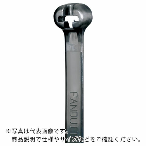 PANDUIT ( パンドウイット ) ステンレス爪ロック式ナイロン結束バンド 耐候性黒 幅4.7mm 長さ203mm 1000本入り ( BT2S-M0 )