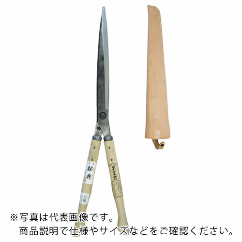 鋼典 ( 五十嵐刃物工業 ) 刈込鋏 安来鋼付ネジ式トメ付 1尺樫 和釘打桂コブ柄 ( A-71 )｜Orange Tool Tokiwa