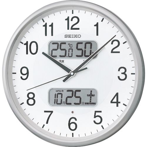 SEIKO ( セイコーウォッチ ) 電波掛時計 P枠 ( KX383S )