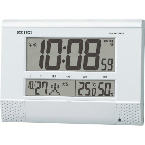 SEIKO ( セイコーウォッチ ) 放送番組鐘付き添い人電磁波時辰儀 ( SQ435W )