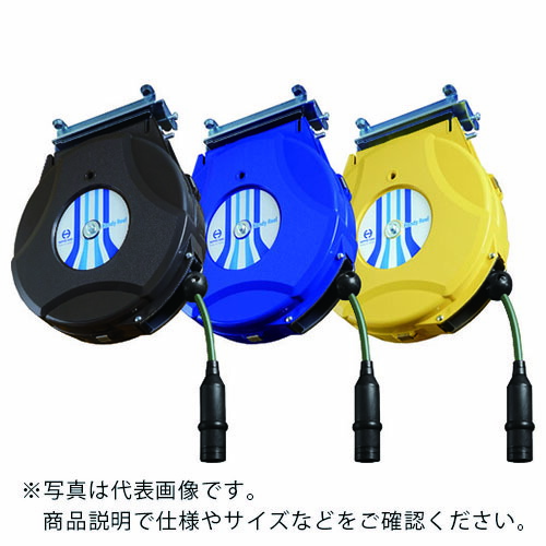 日平 ( 日平機器 ) タフティーエアーリール ホース内径8.0×外径12mm ( HAP-310JT-BL )