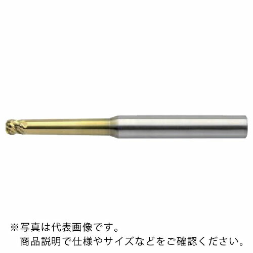 ユニオンツール 4枚刃テーパネックラジアスエンドミル ( HTNRS4030-085018 (250-4035) ) ユニオンツール(株)