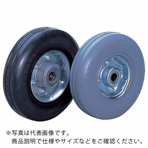 カナツー ゼロプレッシャータイヤ 車輪 ハブ付 ( ZP10X2.75MS-BK )