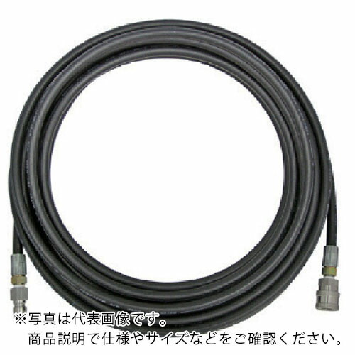 Asada ( アサダ ) 3/8高圧ホース 200V冷水・エンジン式用 10m ワンタッチカプラ ( HD03002 )｜Orange Tool Tokiwa