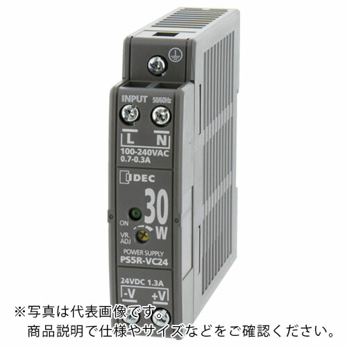 IDEC PS5R-V形スイッチングパワーサプライ(薄形DINレール取付電源) ( PS5R-VE24 )