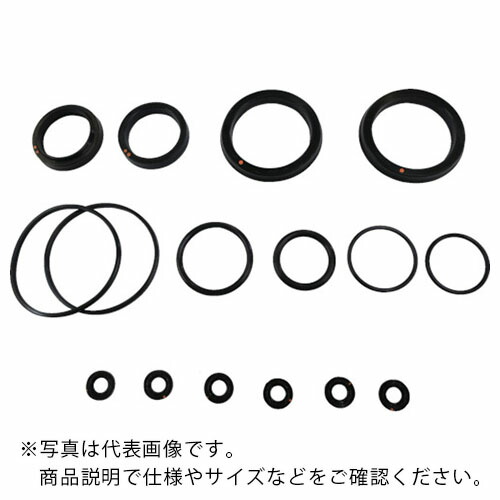 TAIYO 油圧シリンダ用メンテナンスパーツ パッキンセット 適合シリンダ内径:φ80 (水素化ニトリルゴム・標準形用) ( NH8/PKS6-080C )