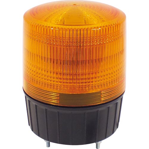 NICHIDO ( 日動工業 ) 大型LED回転灯 LEDフラッシャーランタン120 100V 黄 ( NLA-120Y-100 )