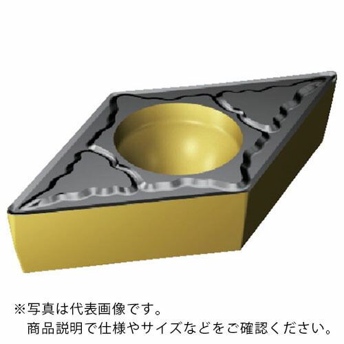 SANDVIK ( サンドビック ) コロターン107 旋削用ポジチップ(122) 2220 ( DCMT 07 02 08-MM 2220 (122) ) 【10個セット】