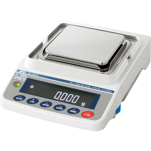 A＆D ( エー・アンド・デイ ) 汎用陰電子天びん 内蔵重り付き添い人 ３２０ｇ／０．００１ｇ ( GX303A )