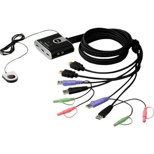 ATEN ( ATEN ) KVMPスイッチ 2ポート/HDMI/USB/オーディオ ( CS692 )