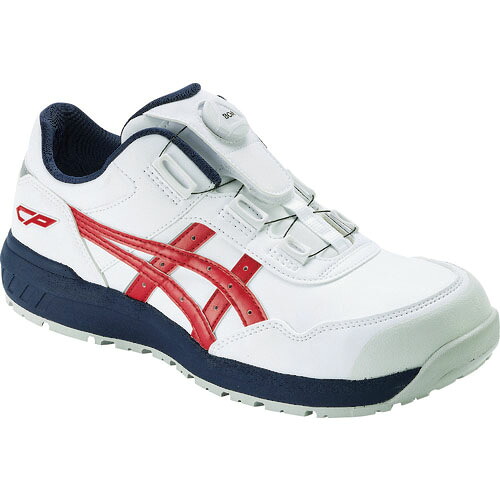 ASICS ( アシックス ) ウィンジョブCP306 BOAホワイト/クラシックレッド 25.5cm ( 1273A029.100-25.5 )