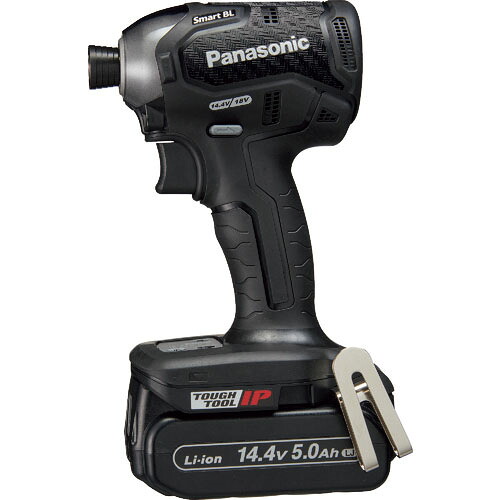 Panasonic デュアル インパクトドライバー 14.4V 5.0Ahセット 黒 ( EZ76A1LJ2F-B )