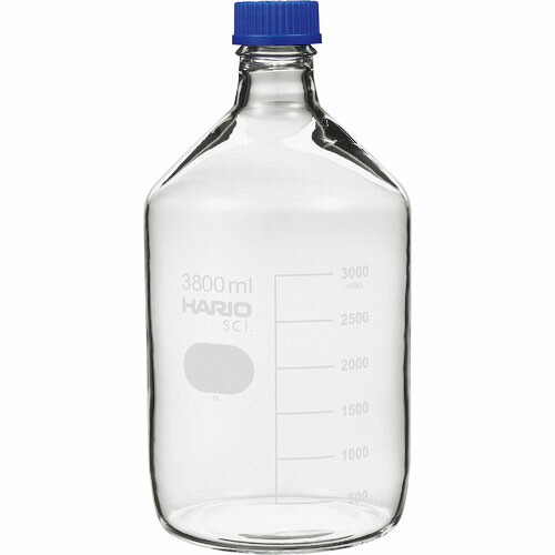 HARIO ( ハリオサイエンス ) 耐熱ねじ口瓶 3.800mL ( NBO-3.8L-SCI )