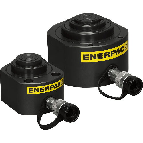 ENERPAC ( エナパック ) 低床多段式油圧シリンダ(単動式) シリンダ外径216×196MM 最低高114MM ( RLT-741 )