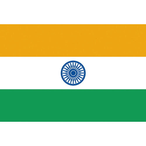 東京製旗 国旗No.1(70×105cm) インド ( 416128 )