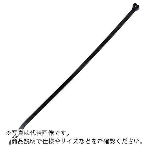 PANDUIT ( パンドウイット ) ステンレス爪ロック式ナイロン結束バンド 耐熱耐候性黒 幅4.7mm 長さ384mm 1000本入り ( BT4S-M300 )