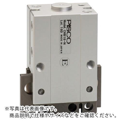 PISCO ( 日本ピスコ ) 大気圏ファスナー 平行ファスナーマルチ手合い 上半身厚23.6粍 複動式 真っただ中界面付 ( CHB18-D-C ) 【製造業者取寄】