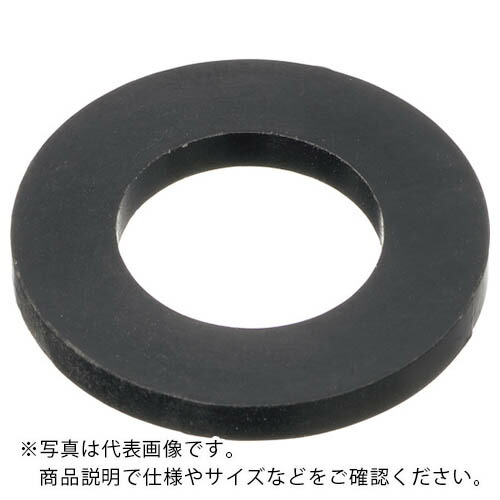 ケミカルスクリュー ガラス繊維強化ポリアミドMXD6 RENY黒 ワッシャー M3用 (1000個入) ( RENY-BK/W 3.2-7-0.5 ) 日本ケミカルスクリュー(株) 【メーカー取寄】