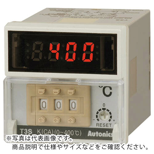 オートニクス ( マルヤス電業 ) デジタルスイッチ設定型温調器 ( T3S-B4SK4C-N ) マルヤス電業(株) 【メーカー取寄】