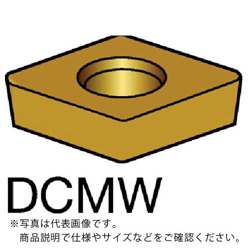 SANDVIK ( サンドビック ) コロターン107 旋削用ダイヤモンドポジチップ(630) CD10 ( DCMW 11 T3 04FP CD10 (630) ) 【5個セット】