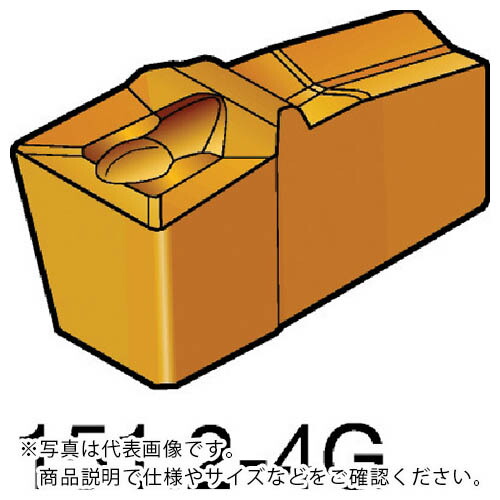 サンドビック T-Max Q-カット 突切り・溝入れチップ(310) 235 ( N151.2-A105-25-4G 235 (310) ) 【10個セット】
