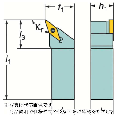 サンドビック コロターン107 ポジチップ用シャンクバイト(210) ( SVHBL 3225P 16 (210) )
