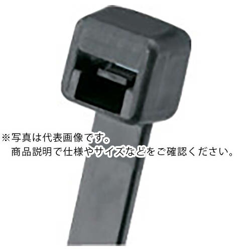 PANDUIT ( パンドウイット ) ナイロン一緒になるダンス楽隊 耐熱性黒 幅4.8×長さ445 (1000本入) ( PLT5S-M30 )