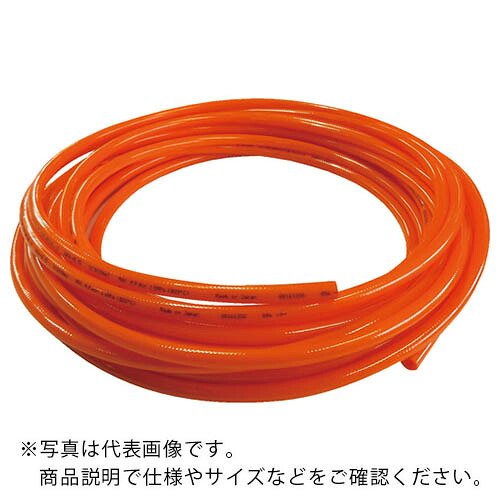 チヨダ ( 千代田通商 ) ブレードホースオレンジ8×12mm/30m ( AH-8(8X12) 30M )