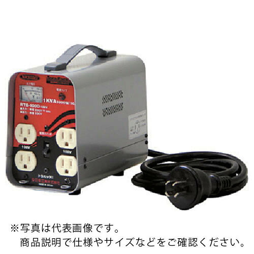 NICHIDO ( 日動工業 ) 変圧器 降圧専用トラパック リングトランス 1KVA ( RTB-100D-100V )