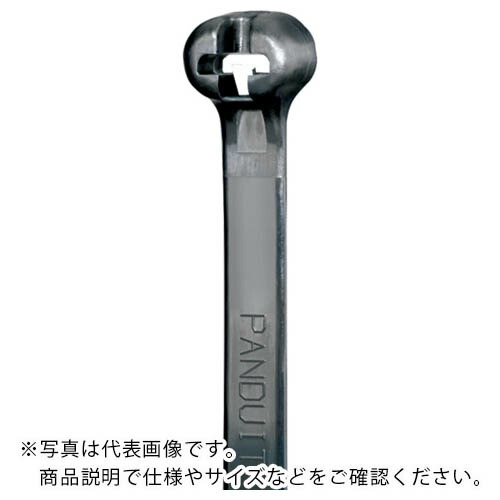 PANDUIT ( パンドウイット ) ステンレス爪ロック式ナイロン結束バンド 耐熱性黒 幅4.7mm 長さ203mm 1000本入り ( BT2S-M30 )