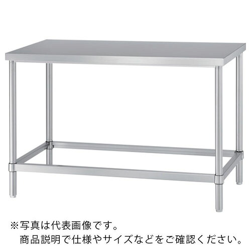 シンコー ステンレス鋼御勤め台(四方枠印字機・SUS304) 1800×900×800 ( WZN-18090 ) 【製造会社取寄】