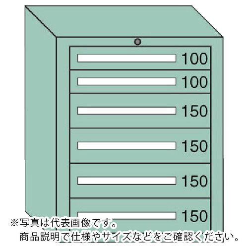 OS ( 大阪製罐 ) 中量キャビネット(6型) 間口693×奥行557×高さ681mm最大積載量800kg ( 6-804 ) 大阪製罐(株) 【メーカー取寄】