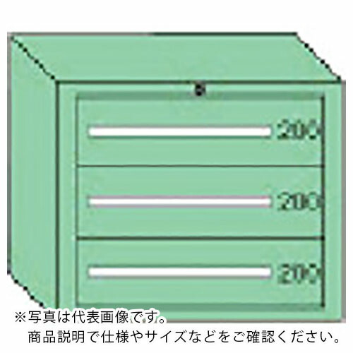 os ( 大阪製罐 ) 晴れ晴れしい掛け目押し入れ 間口811×奥ふかさ557×高さ681粍(若草色) ( DX603 ) 【製造業者取寄】