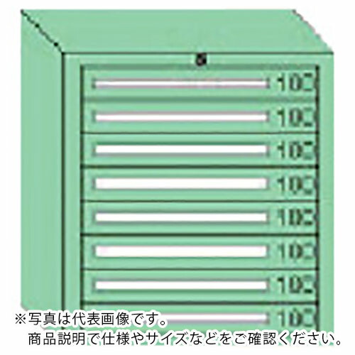 os ( 大阪製罐 ) 晴れ晴れしい掛け目収納家具 間口811×奥ぶかさ557×高さ681粍(若草色) ( DX801 ) 【製造業者取寄】
