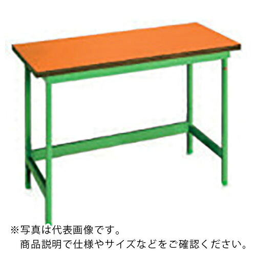 OS ( 大阪製罐 ) 中量作業台 木製天板 間口1200×奥行750×高さ750mm ( NBW1270 ) 大阪製罐(株) 【メーカー取寄】