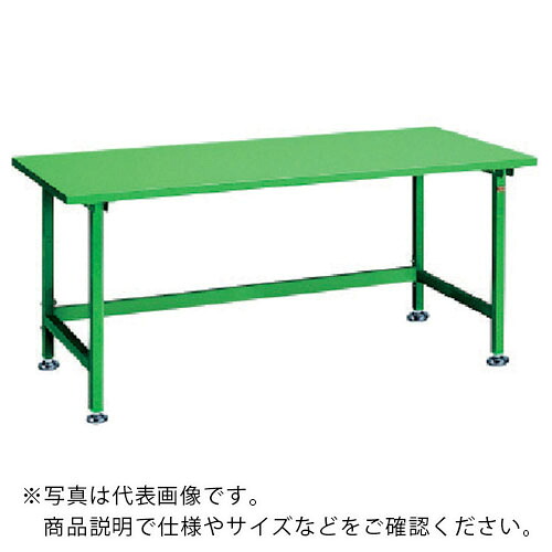 OS ( 大阪製罐 ) 中量作業台 スチール天板 間口1800×奥行750×高さ750mm ( NBS1870 ) 大阪製罐(株) 【メーカー取寄】