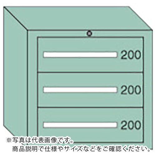 OS ( 大阪製罐 ) 中量キャビネット(6型) 間口693×奥行557×高さ681mm最大積載量600kg ( 6-603 ) 大阪製罐(株) 【メーカー取寄】