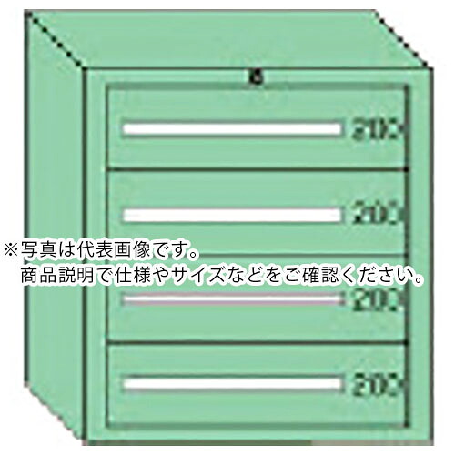 OS ( 大阪製罐 ) デラックス重量キャビネット 間口811×奥行557×高さ681mm(若草色) ( DX802 ) 大阪製罐(株) 【メーカー取寄】