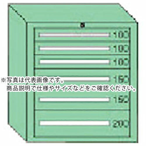 OS ( 大阪製罐 ) デラックス重量キャビネット 間口811×奥行557×高さ681mm(若草色) ( DX806 ) 大阪製罐(株) 【メーカー取寄】