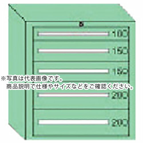 OS ( 大阪製罐 ) デラックス重量キャビネット 間口811×奥行557×高さ681mm(若草色) ( DX803 ) 大阪製罐(株) 【メーカー取寄】