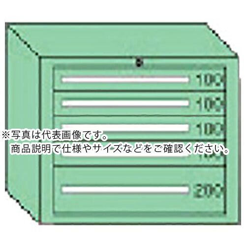 os ( 大阪製罐 ) 晴れ晴れしい掛け目収納家具 間口811×奥ぶかさ557×高さ681粍(若草色) ( DX607 ) 【製造業者取寄】
