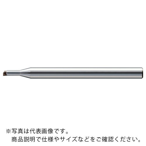 ユニオンツール 1枚刃超仕上げ加工用ロングネックラジアス 外径1×コーナー半径R0.05×有効長2×刃長0.7×全長50 ( CBN-RSF1010-005020 (216-0027) ) ユニオンツール(株)