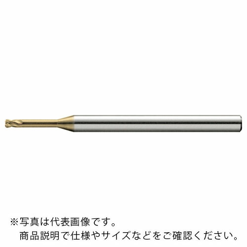 ユニオンツール 超硬エンドミルHLRS 4枚刃ロングネックラジアス 外径3×コーナー半径R1×有効長36×刃長2.4×首径2.92×全長80 ( HLRS4030-10-360 (293-8365) ) ユニオンツール(株)