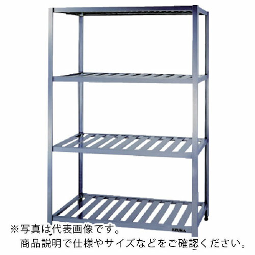 アズマ ( 東製作所 ) パンラック四段スノコ板付 1780×580×1800 ( HR-1800 ) (株)東製作所 【メーカー取寄】